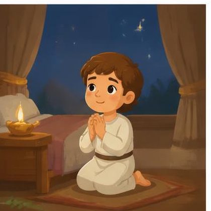 Folha imprimível da historinha bíblica: Samuel